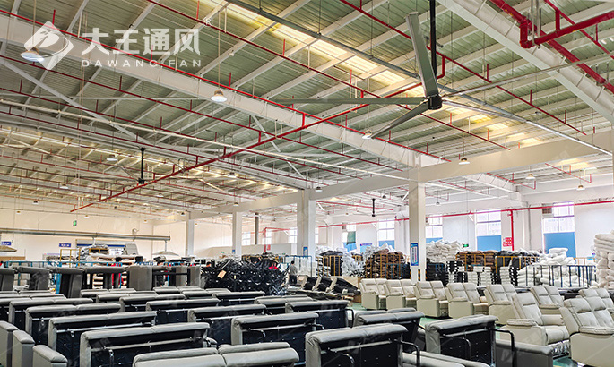 分揀倉(cāng)庫(kù)-大型工業(yè)吊扇