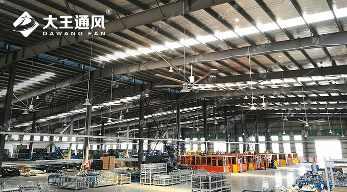 大型工業(yè)風(fēng)扇成為企業(yè)夏季車間降溫得力助手