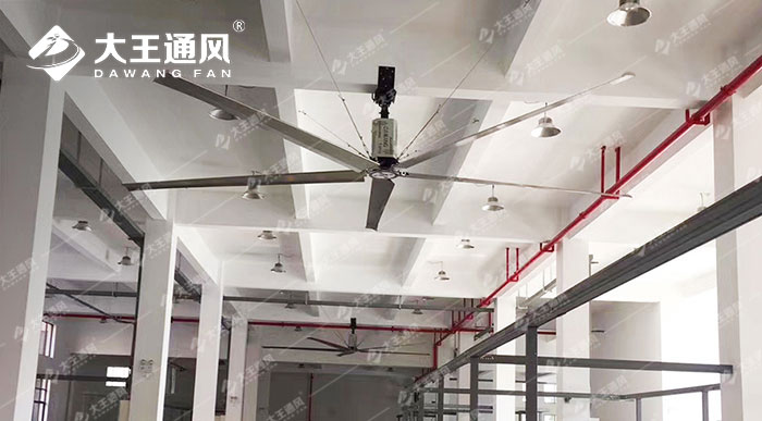 無錫大型機加工車間安裝工業(yè)風(fēng)扇